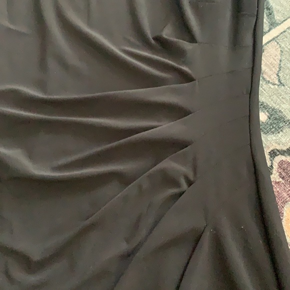 Anne Klein black dress size 2 - Picture 3 of 4